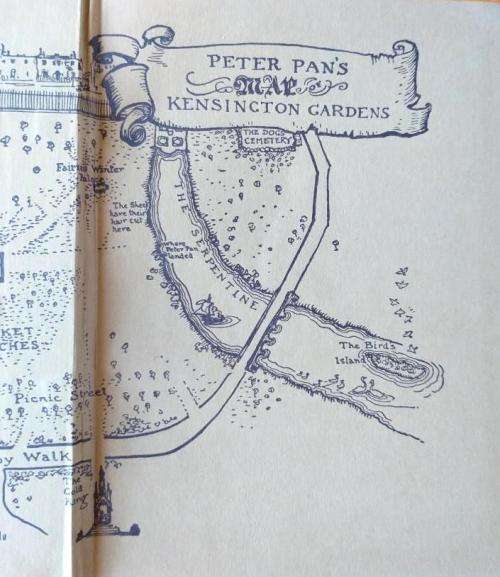 Peter Pan in Kensington Gardens (1909 edition) colour plates by Arthur Rackham