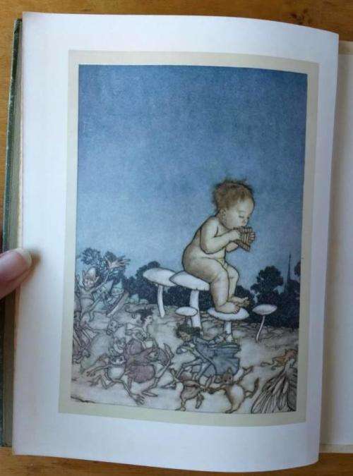 Peter Pan in Kensington Gardens (1909 edition) colour plates by Arthur Rackham