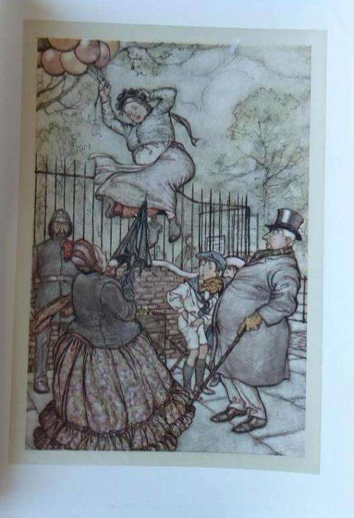 Peter Pan in Kensington Gardens (1909 edition) colour plates by Arthur Rackham