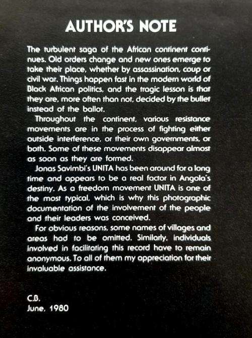 Savimbi's Angola- Cloete Breytenbach