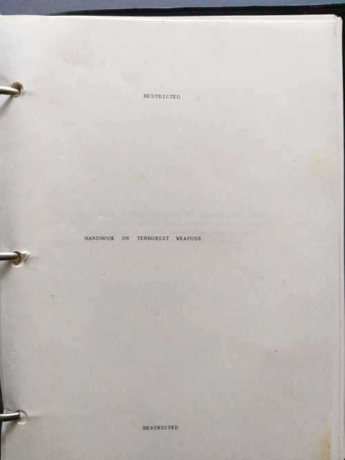 Handbook of Terrorist Weapons
