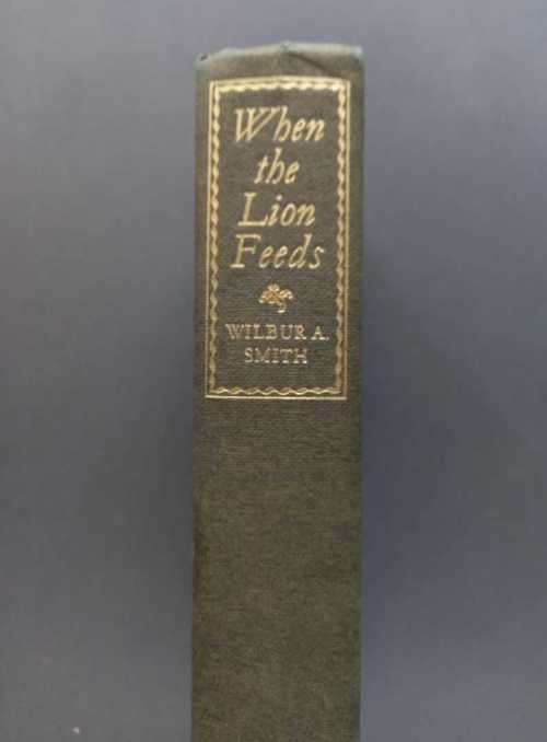 First edition "When the Lion Feeds" Wilbur Smith