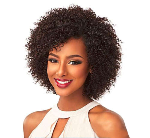 Hair ,Hair extensions,Magic Hair Products Synthetic Curly Hairpiece 8 Inch GB REGINA 1B 3pcs
