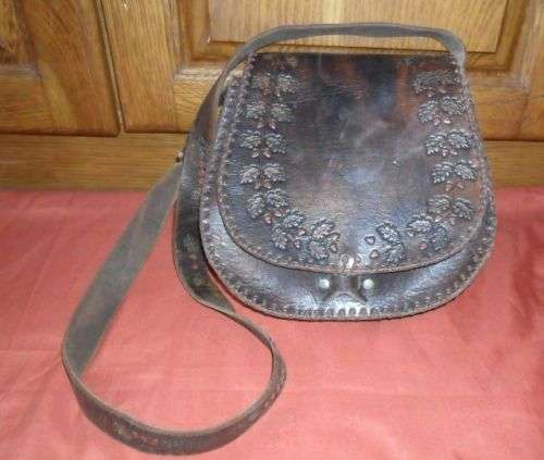GENUINE LEATHER VINTAGE HANDBAG
