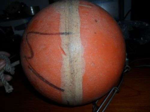 TRAWLNET GLASS BALL  MADE IN DENMARK -NOKALON