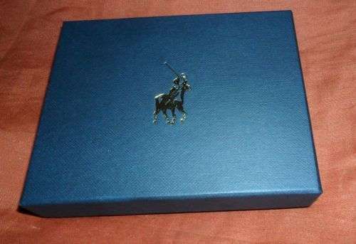 NEW MEN'S GENUINE LEATHER POLO WALLET