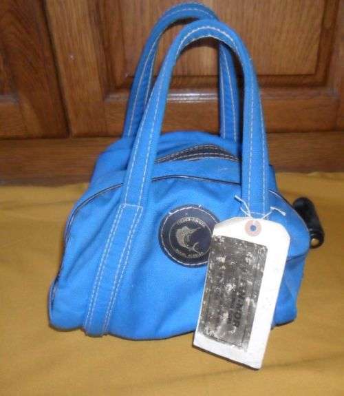 VINTAGE FIN-NOR MASSIVE GAME TROLLING  REEL PLUS BAG -12\0 TRIGEAR