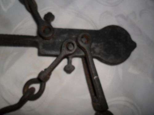 MILITARY STEELYARD SCALE -1941 CW BRECKWELL BIRMINGHAM TO WEIGH 56LB