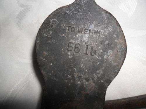 MILITARY STEELYARD SCALE -1941 CW BRECKWELL BIRMINGHAM TO WEIGH 56LB