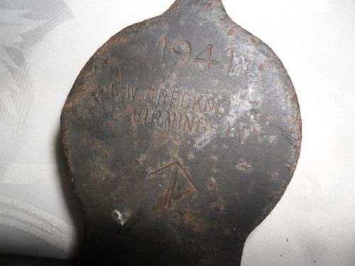 MILITARY STEELYARD SCALE -1941 CW BRECKWELL BIRMINGHAM TO WEIGH 56LB