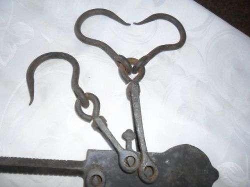 MILITARY STEELYARD SCALE -1941 CW BRECKWELL BIRMINGHAM TO WEIGH 56LB