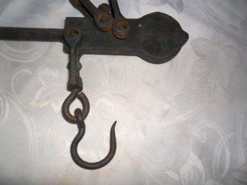 MILITARY STEELYARD SCALE -1941 CW BRECKWELL BIRMINGHAM TO WEIGH 56LB