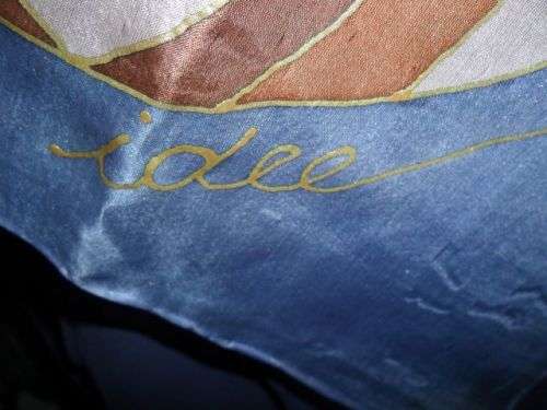 VINTAGE ORIGINAL HERMES NAISSANCE D'UNE IDEE SILK SCARF