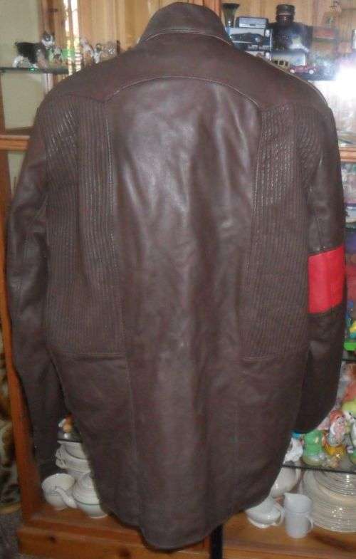 SA ARMY MILITARY POLICE LEATHER JACKET  SIZE 48 -----122cm