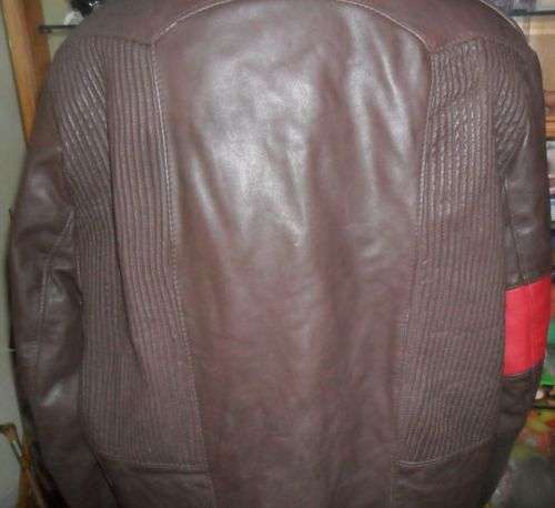 SA ARMY MILITARY POLICE LEATHER JACKET  SIZE 48 -----122cm