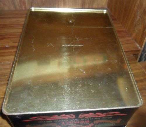 VINTAGE JACK DANIELS OLD NUMBER 7 BRAND DOUBLE TIN