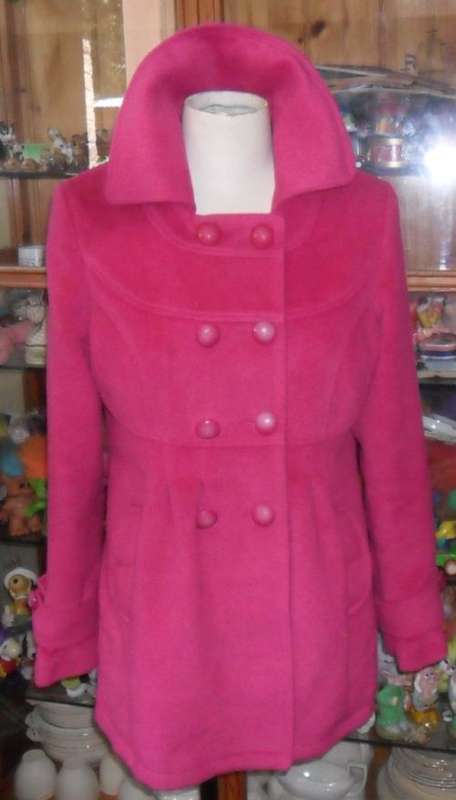 LOVELY PINK LADIES WINTER COAT BY IDENTITY SIZE 36