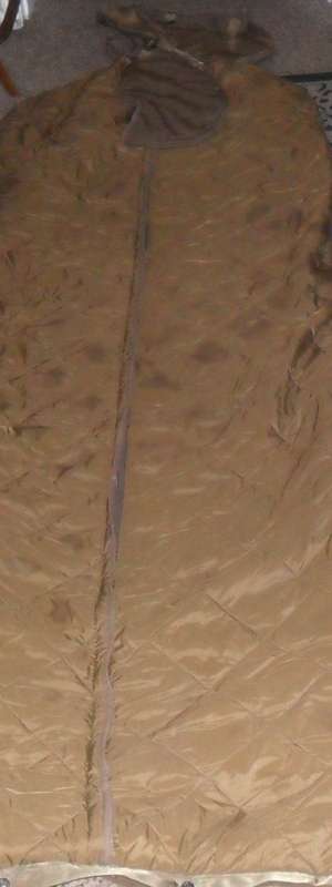 MILITARY SLEEPING BAG EXTRA LENGTH - 200CM LONG PLUS BAG