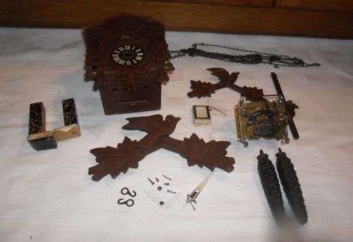 GERMAN CUCKOO CLOCK AS SPARES \ PARTS