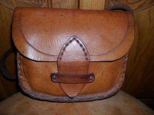 TAN LEATHER BAG
