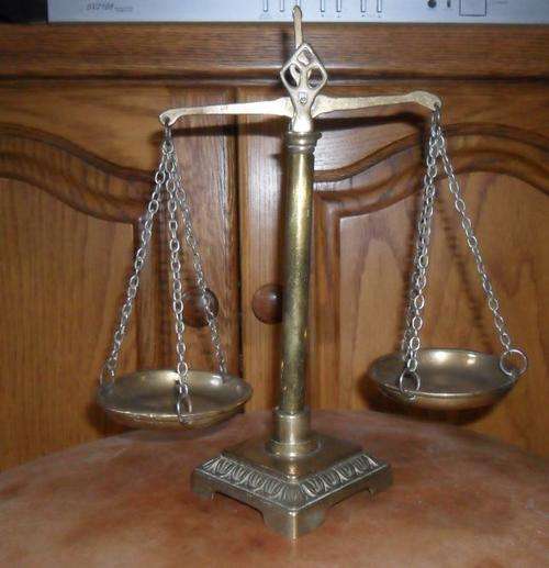 BRASS SCALES