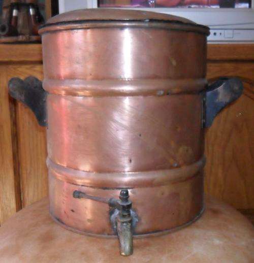 ANTIQUE COPPER URN