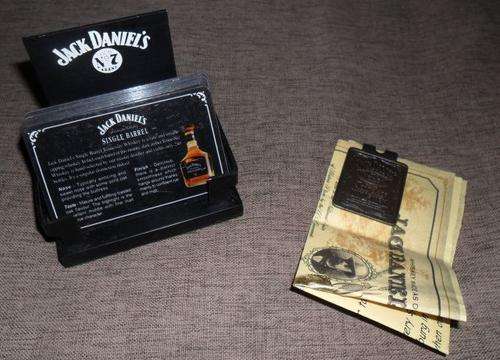 JACK DANIELS MONEY CLIP PLUS CARD HOLDER