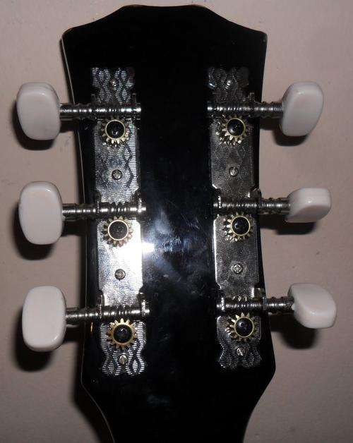 Other Guitars BLACK LUCA G GUITAR was sold for 350.00 on 23 Oct at 19 16 by sweet tooth in Cape Town ID 117890226