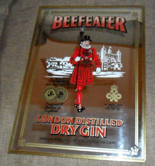 BEEFEATER DRY GIN BAR MIRROR