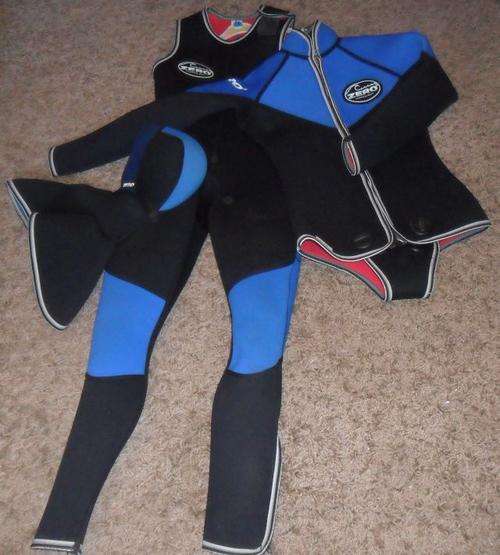 ZERO SCUBA DIVING SUIT PLUS CAP