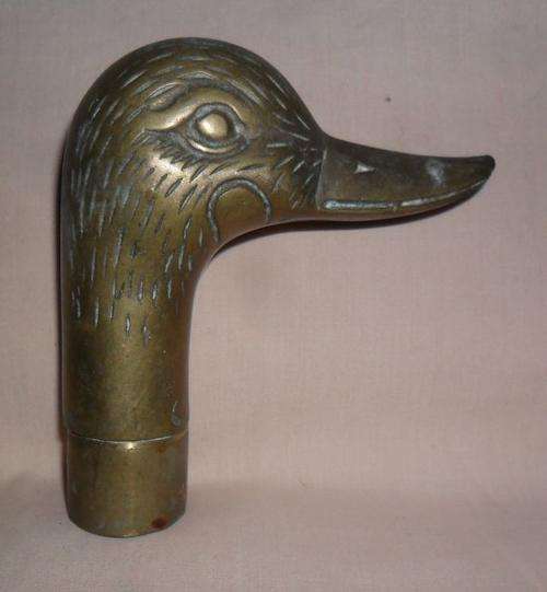 BRASS WALKING STICK HEAD