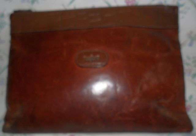 EL CAMPERO LEATHER DOCUMENT BAG - MADE IN ITALY