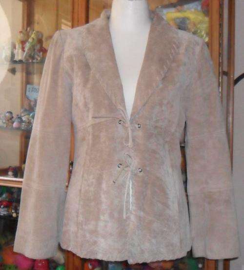 GENUINE LEATHER LADIES QUEENSPARK SIZE 10 JACKET