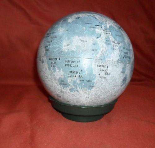 VINTAGE METAL "THE MOON" MANUFACTURED BY REPLOGLE -MADE IN THE USA