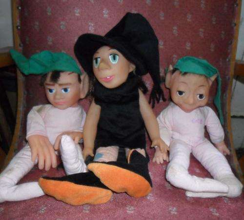 OLD LIEWE HEKSIE AND FRIENDS DOLLS