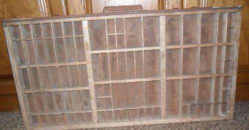 VINTAGE PRINTERS TRAY