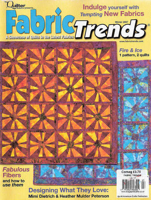 FABRIC TRENDS  WINTER 2007