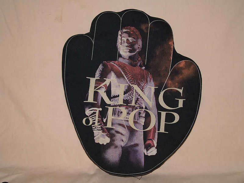 MICHAEL JACKSON  S.A.HISTORY TOUR GLOVE / CUSHION