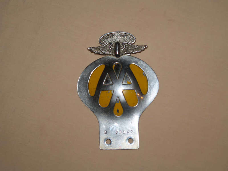 METAL AA BADGE