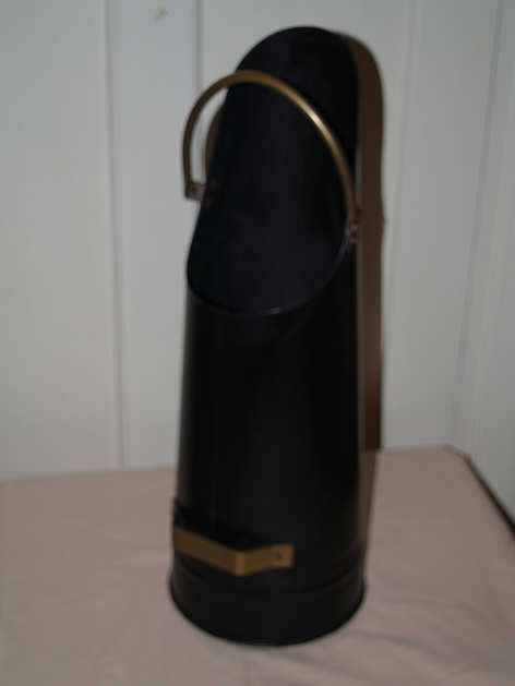 METAL AND BRASS COAL SCHUTTLE