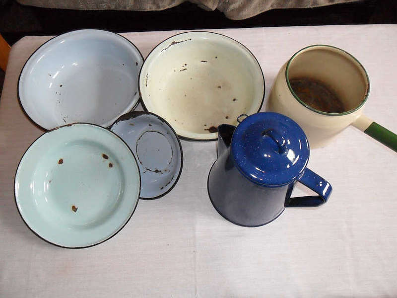 ENAMEL ITEMS FOR ORNAMENTAL USE ONLY