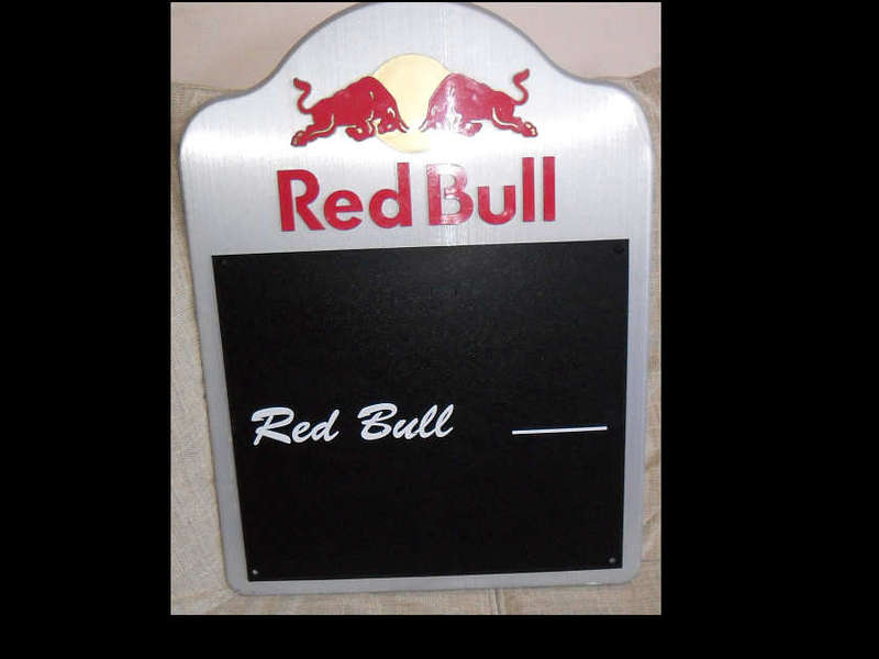 RED BULL BLACK BOARD