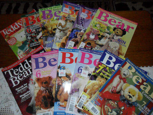 12 X TEDDY BEAR MAGAZINES
