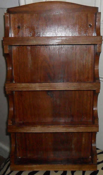 OLD WOODEN SHELF