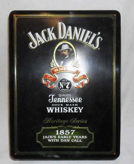 LARGE JACK DANIELS TIN