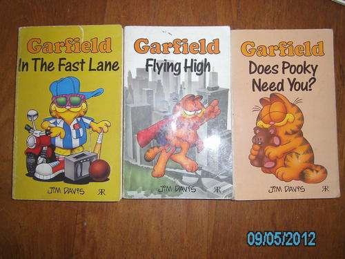 THREE GARFIELD PAPERBACKS