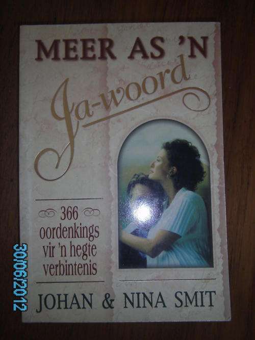 MEER AS 'N JA-WOORD by Johan & Nina Smit (S/C)