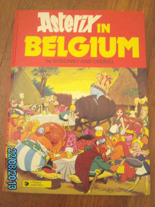 ASTERIX IN BELGIUM (H/C 1980, First Edition UK)