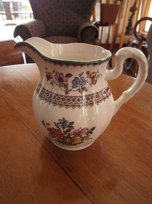 COPELAND SPODE Milk Jar "CHINESE ROSE" 13cm
