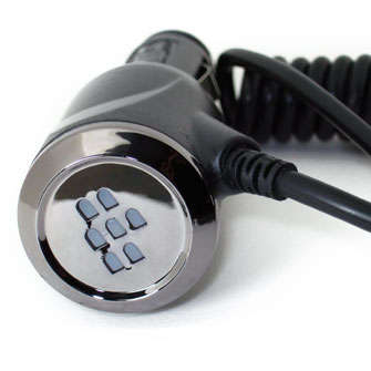 Blackberry Car Charger with blue LED